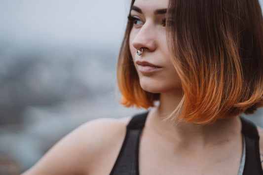 nose piercing
