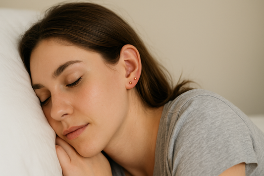 sleep with new ear piercing