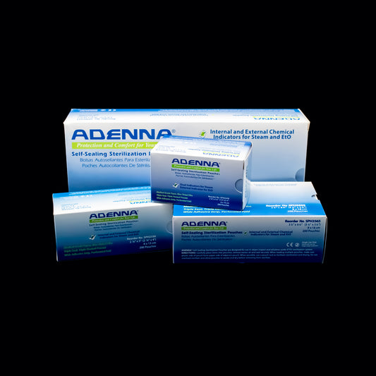 Adenna® Self-Sealing Sterilization Pouches - Obsidian Needles Obsidian Needles