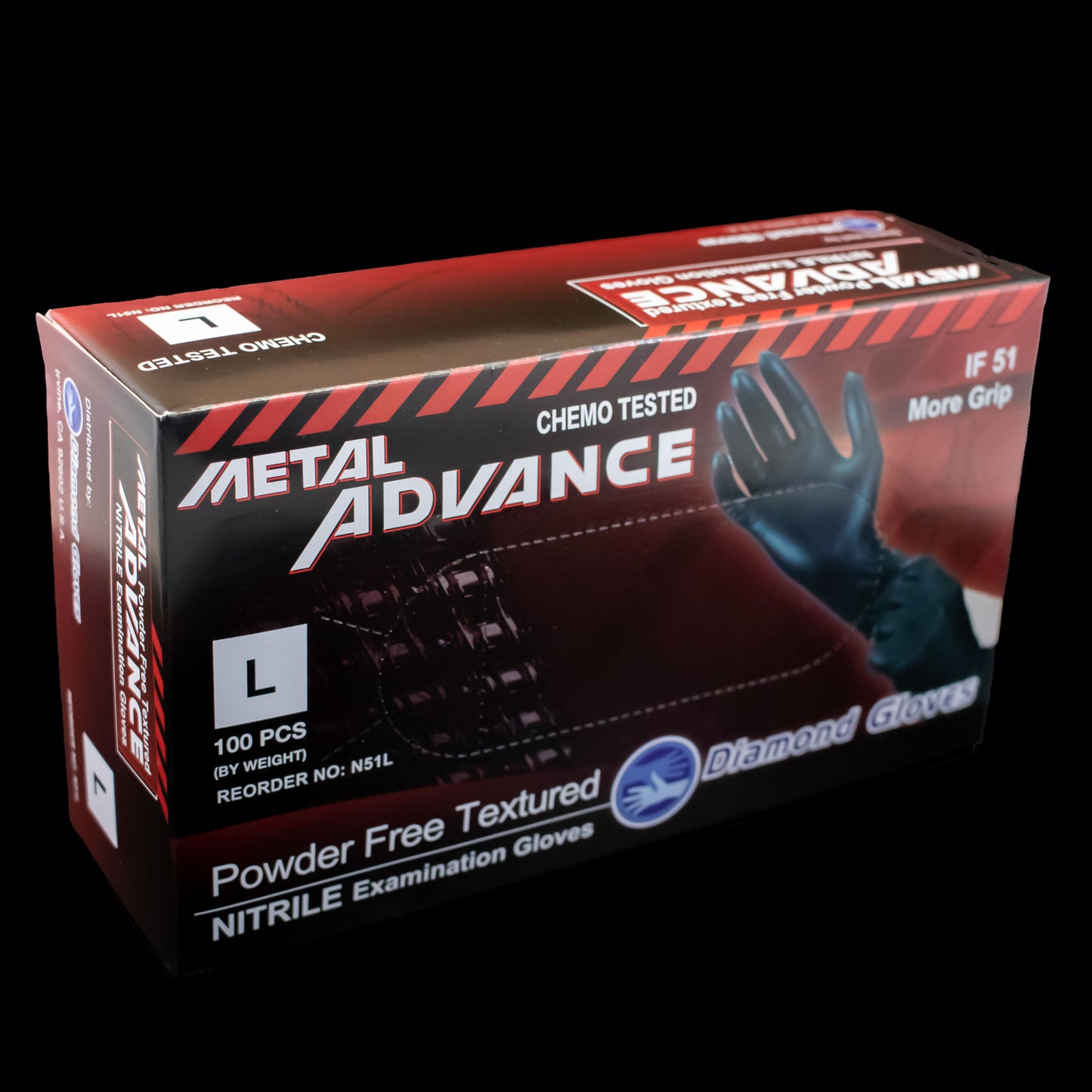 Nitrile Gloves - Obsidian Needles Obsidian Needles