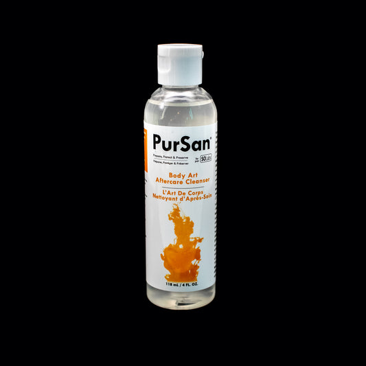 Pursan Aftercare Skin Cleanser (Case of 24 bottles) - Obsidian Needles Obsidian Needles