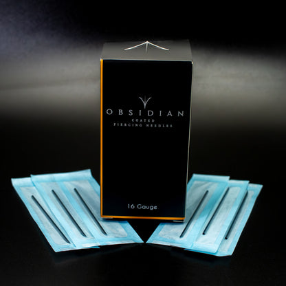 Obsidian Teflon Coated Needles 100pc box