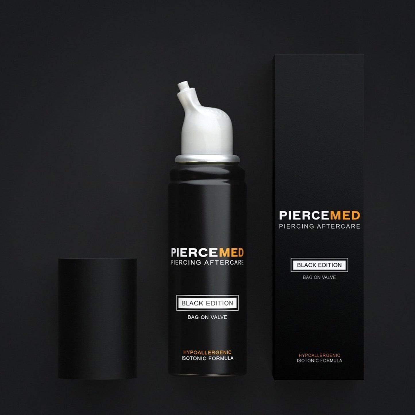 PIERCEMED Piercing Aftercare Spray - Obsidian Needles Obsidian Needles