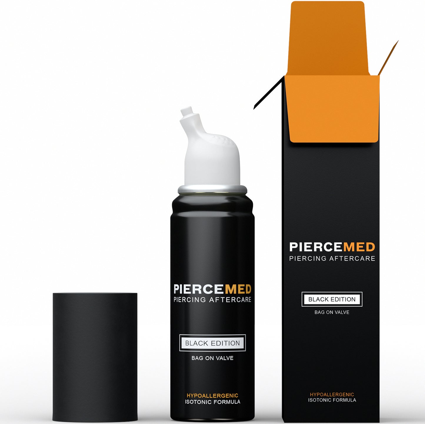 PIERCEMED Piercing Aftercare Spray - Obsidian Needles Obsidian Needles