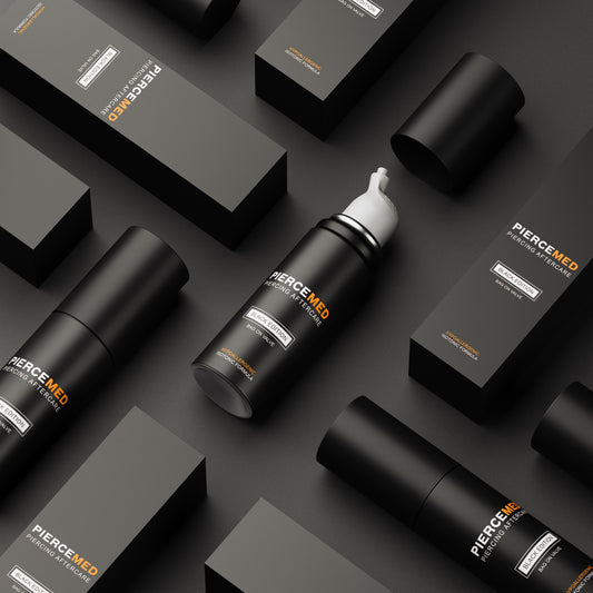 PIERCEMED Piercing Aftercare Spray - Obsidian Needles Obsidian Needles