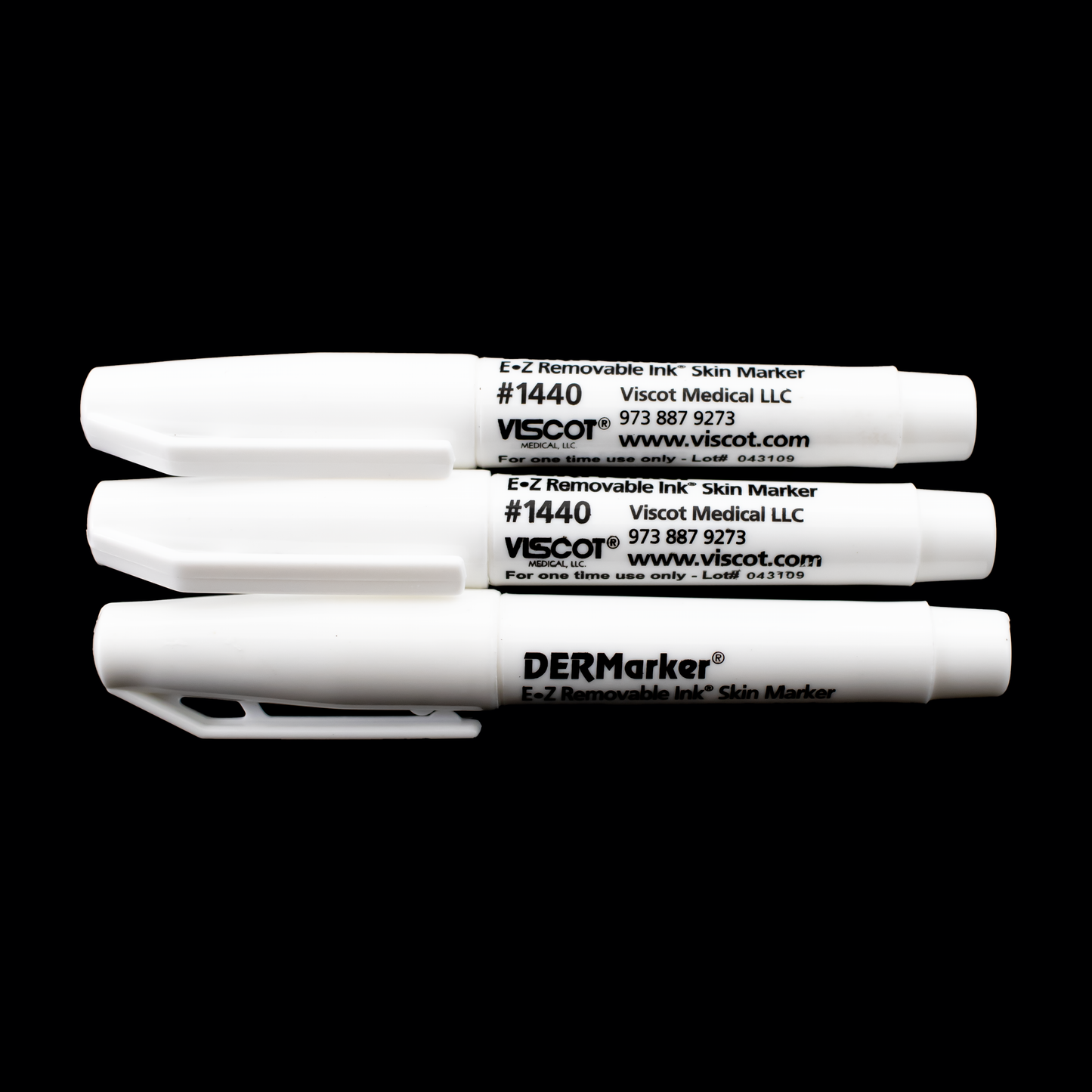 Viscot EZ Removable Ink® Aesthic Skin Marker - Obsidian Needles Obsidian Needles
