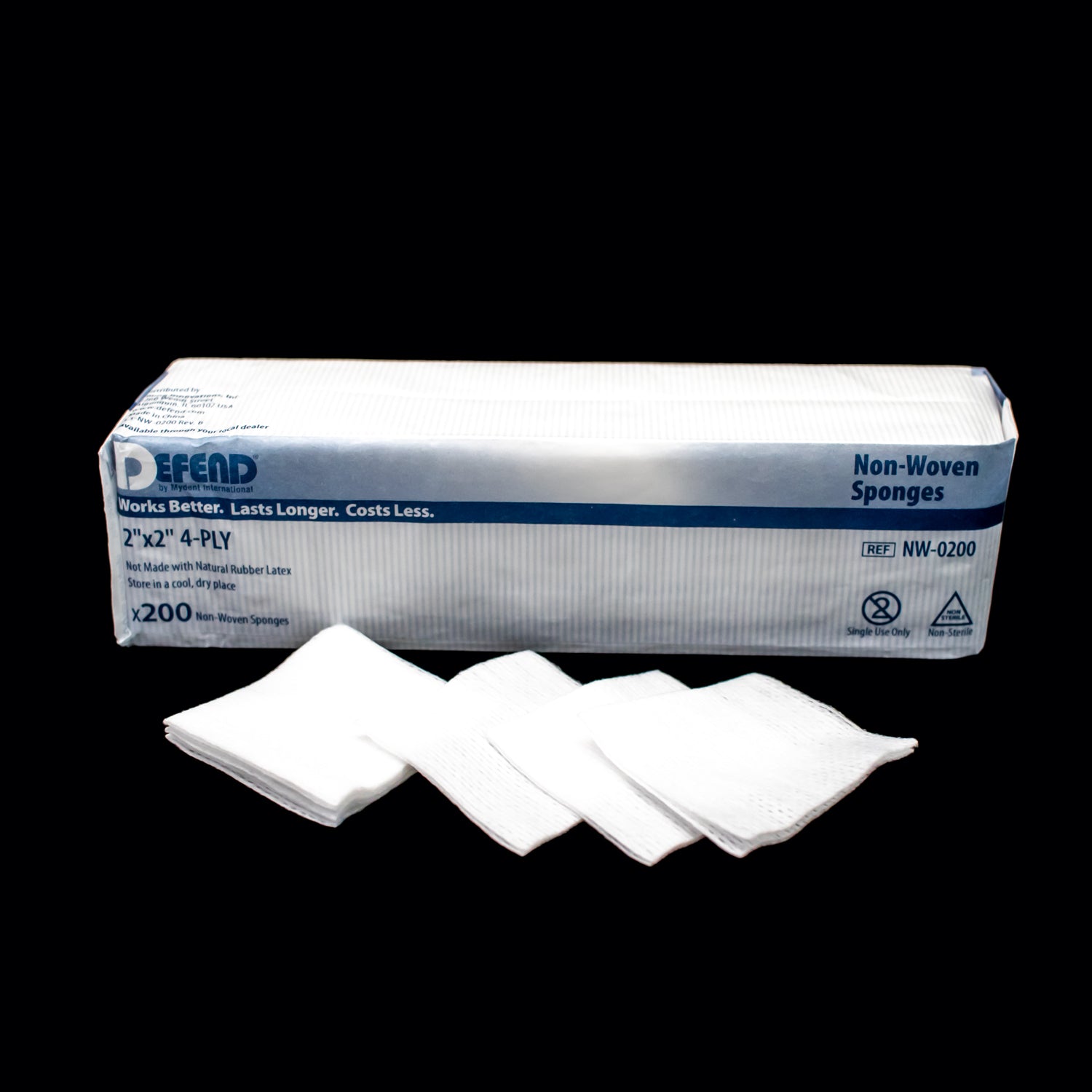 Non-Woven Sponges - Obsidian Needles