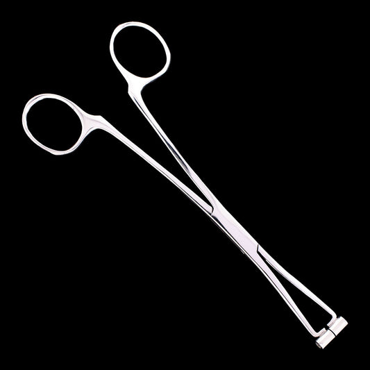 Straight?Line Septum Forceps – 6? Autoclavable 410 Surgical Steel - Obsidian Needles Obsidian Needles