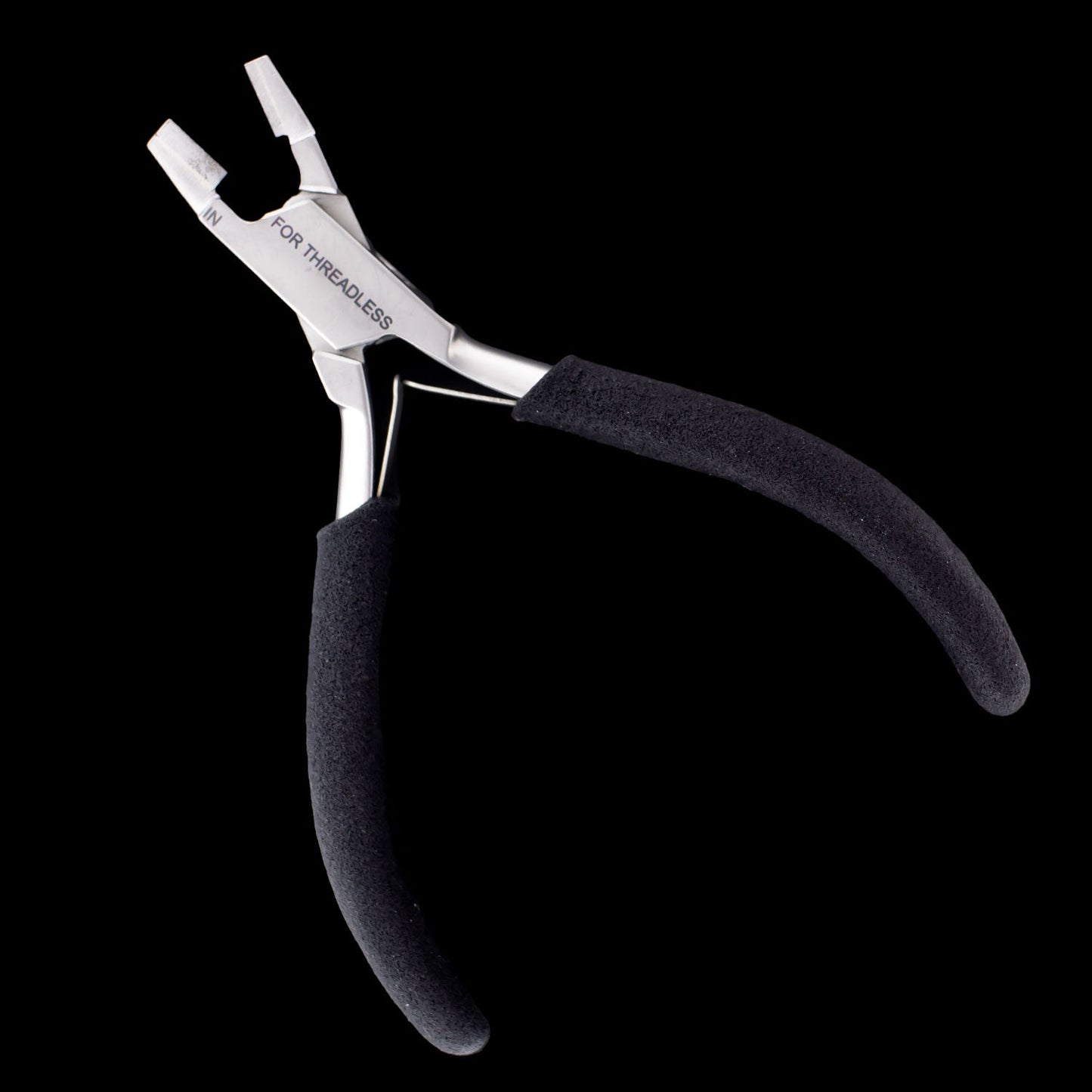 Threadless Pin Plier - Obsidian Needles Obsidian Needles