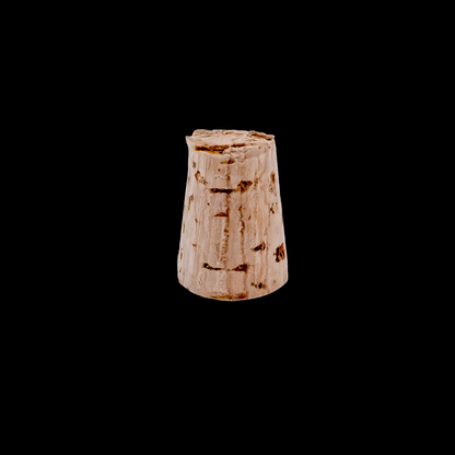 Natural Cork Stopper for Piercing - Obsidian Needles