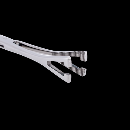 Slotted Pennington Forceps With Ratchet | Surgical Tool - Obsidian Needles