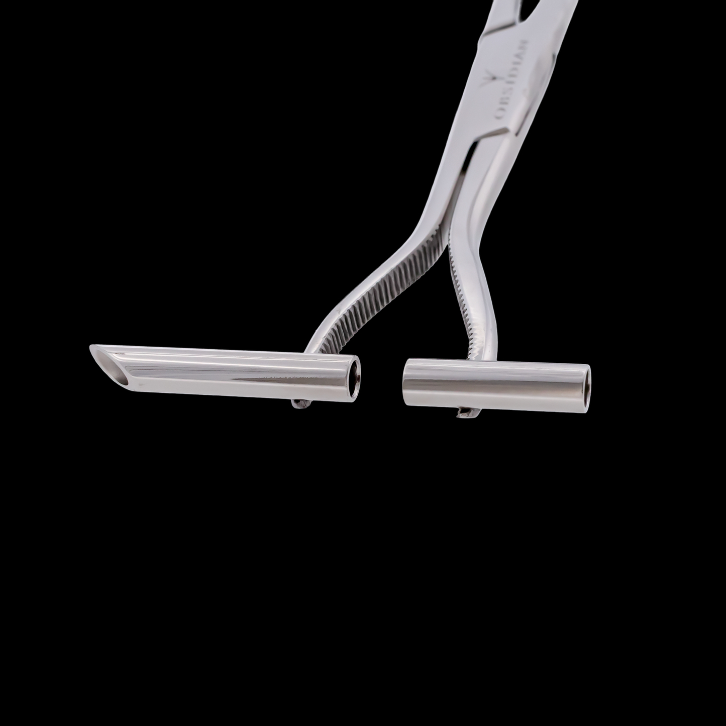 Straight Line Septum Piercing Forceps Surgical Steel 5" - Obsidian Needles Obsidian Needles