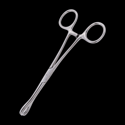 Slotted Sponge Forceps with Ratchet - Surgical Steel - Obsidian Needles