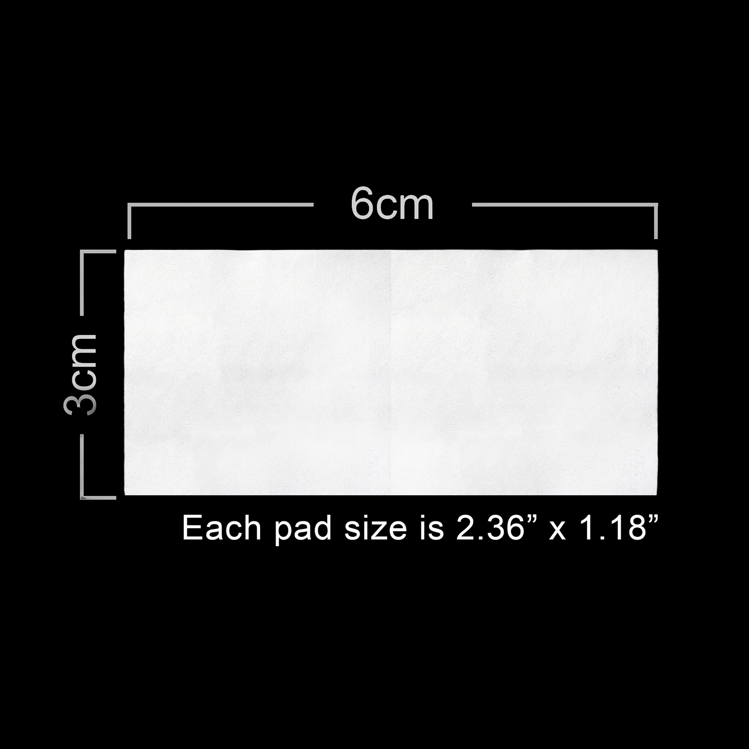 Obsidian 70% Isopropyl Alcohol Prep Pads - Obsidian Needles