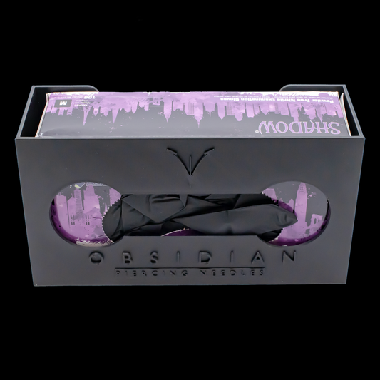 Glove Dispenser Wall Mount – Holds 1 Box, Durable & Space Saving - Obsidian Needles Obsidian Needles