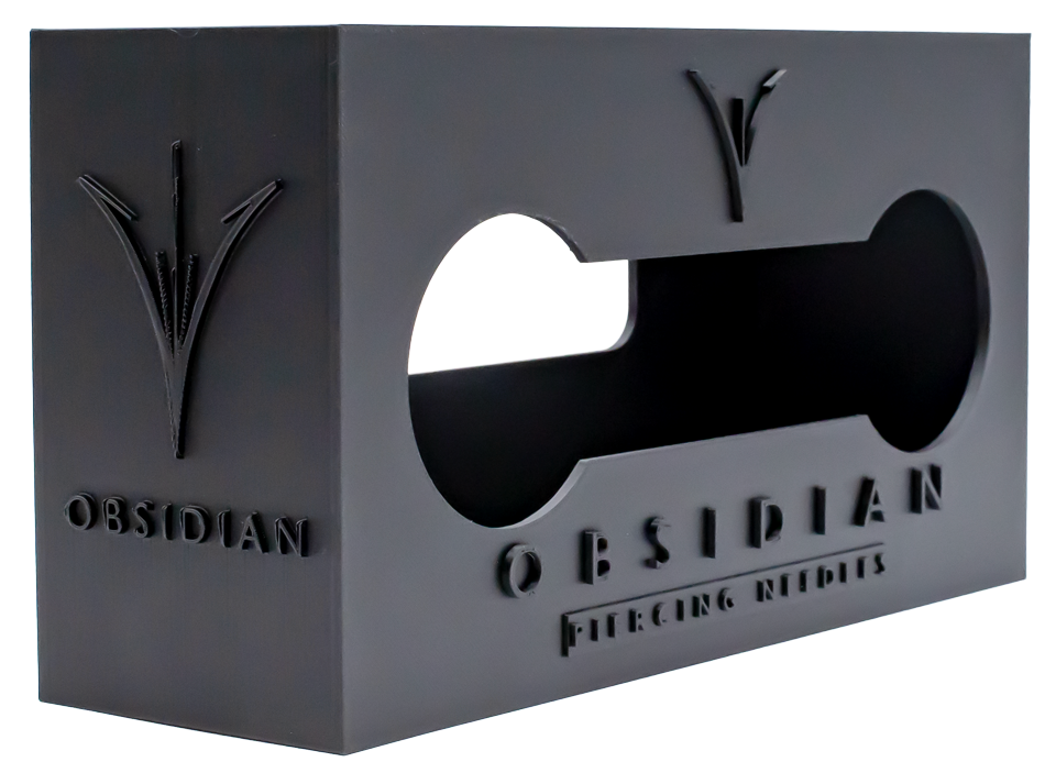 Glove Dispenser Wall Mount – Holds 1 Box, Durable & Space Saving - Obsidian Needles