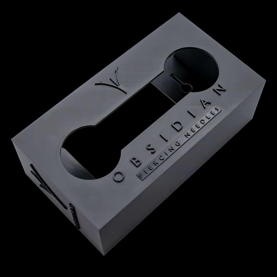 Glove Dispenser Wall Mount – Holds 1 Box, Durable & Space Saving - Obsidian Needles Obsidian Needles