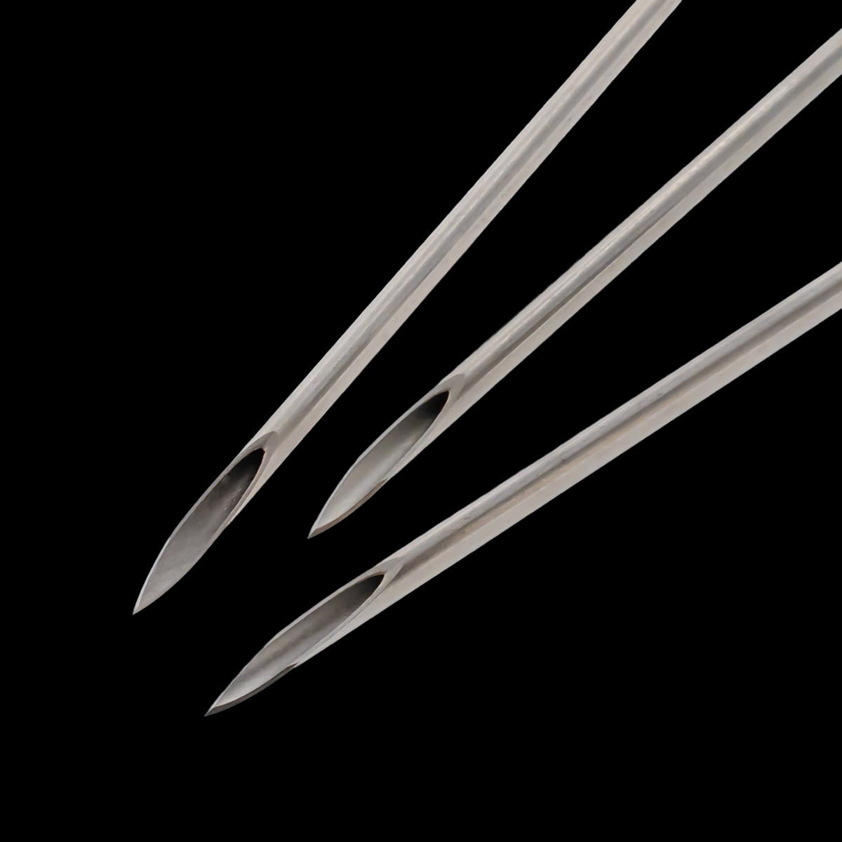 Non Coated Pre-Sterilized Piercing Needles – 100pc Box - Obsidian Needles Obsidian Needles