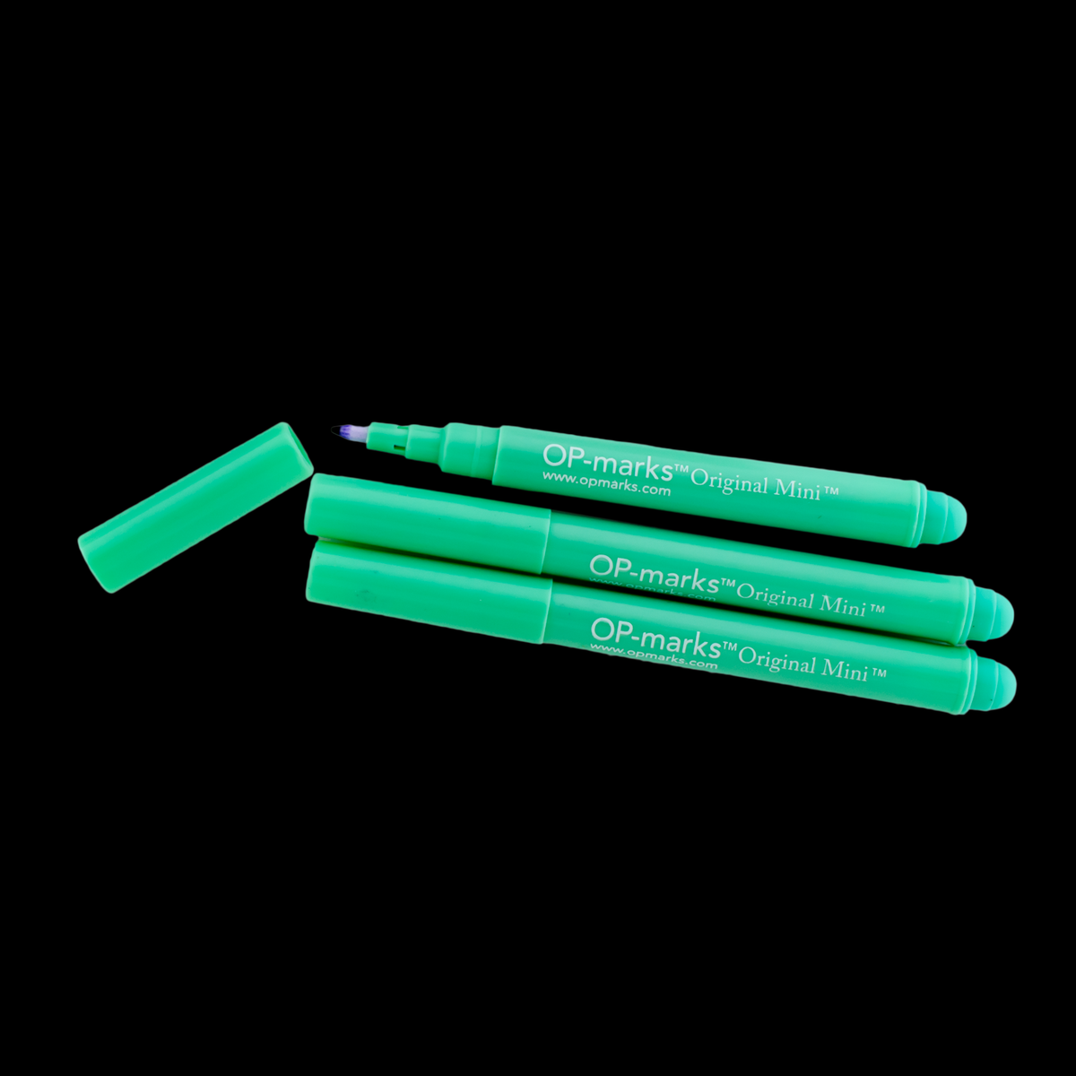 Mini Max Sterile Surgical Skin Markers - Professional Studio Grade Box of 50 - Obsidian Needles