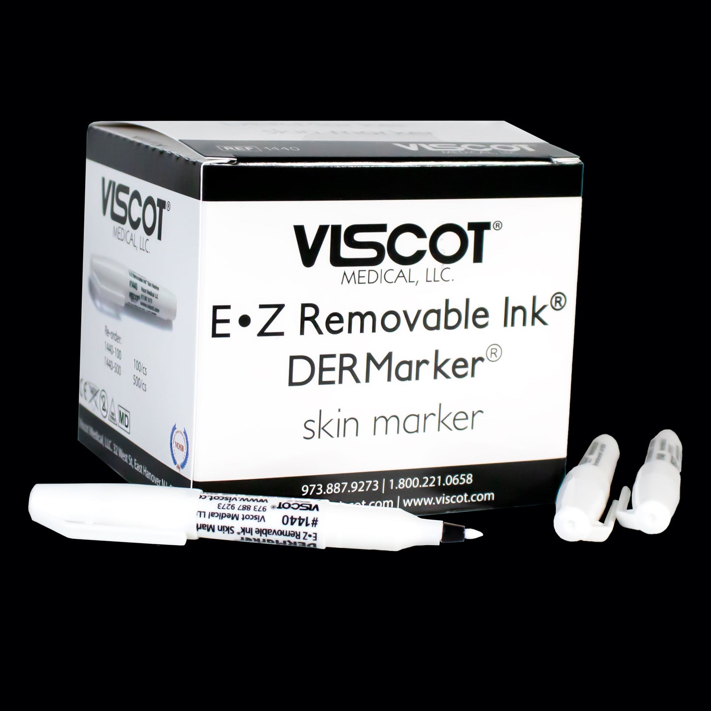 Viscot EZ Removable Ink® Aesthic Skin Marker - Obsidian Needles Obsidian Needles