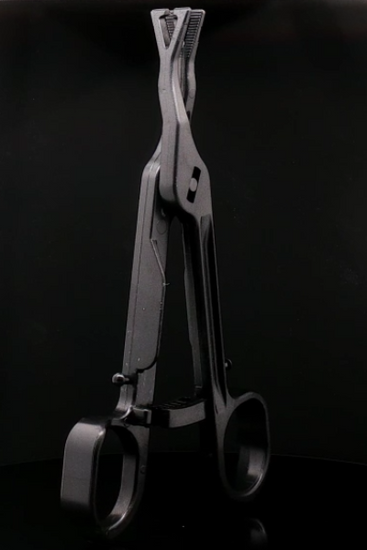 Sterilized Disposable Open Triangle Piercing Clamps - Box of 20 - Obsidian Needles Obsidian Needles