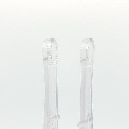 Sterilized Disposable Open Round Tweezers - Pro-Studio Box of 50 - Obsidian Needles