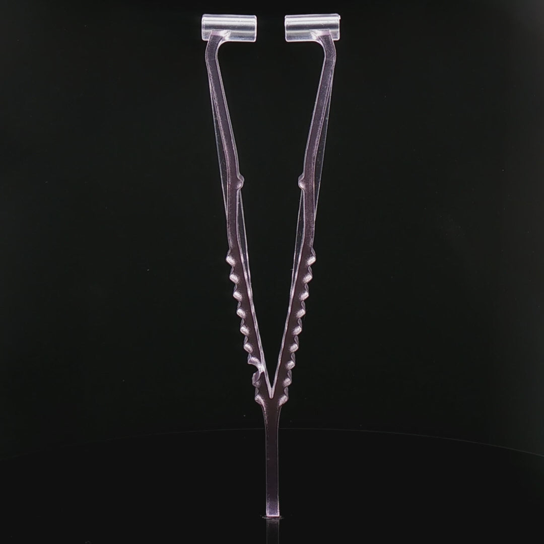 Sterilized Disposable Septum Clamps - Box of 50 - Obsidian Needles